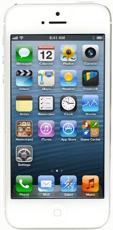 Смартфон Apple iPhone 5 32Gb White & Silver - Подольск