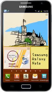 Смартфон Samsung Galaxy Note GT-N7000 Blue - Подольск